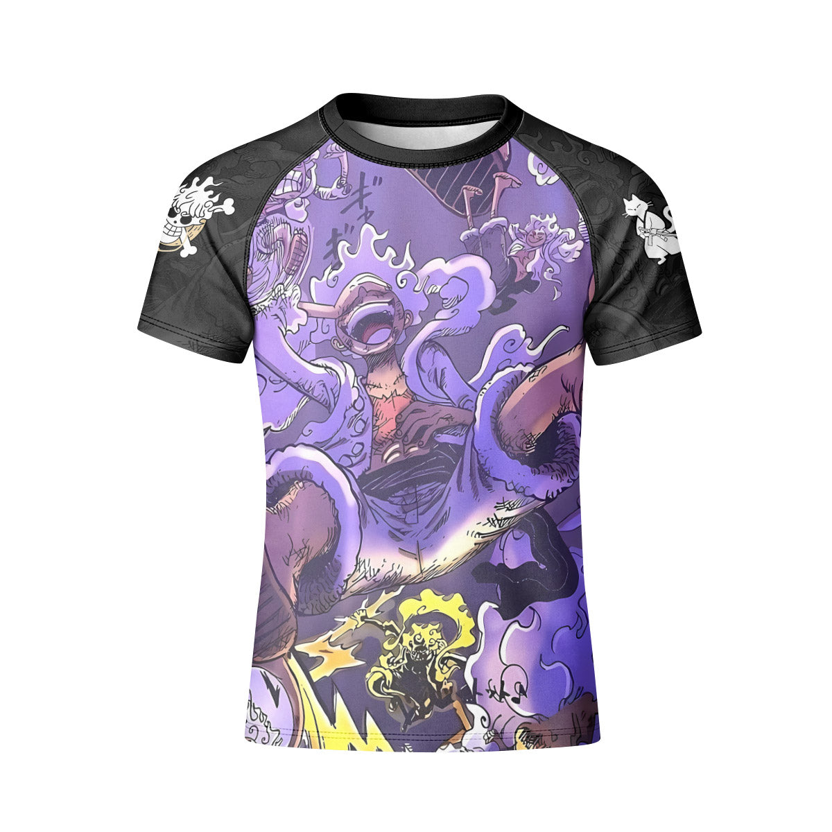 One Piece Giant Luffy Gear 5 Kid Rash Guard