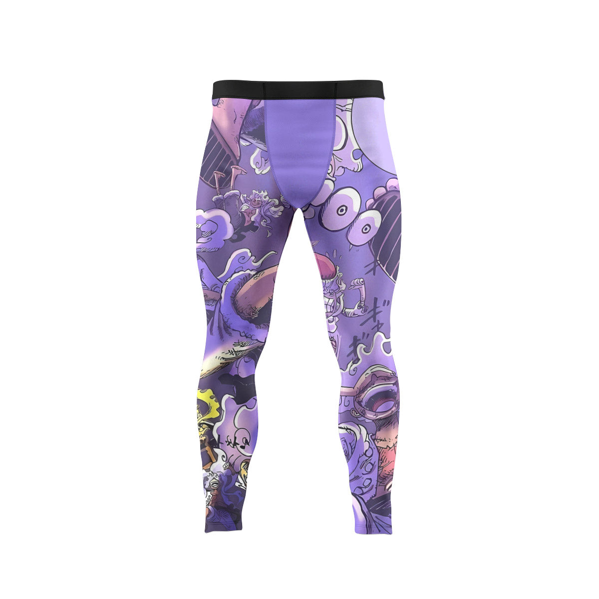  One Piece Giant Luffy Gear 5 Men's Compression Leggings