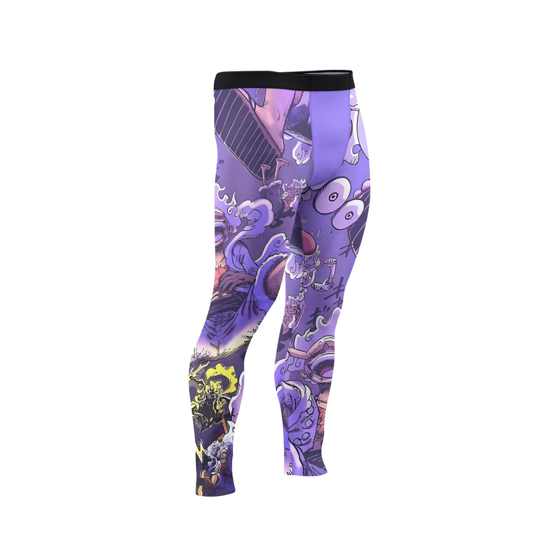  One Piece Giant Luffy Gear 5 Men's Compression Leggings