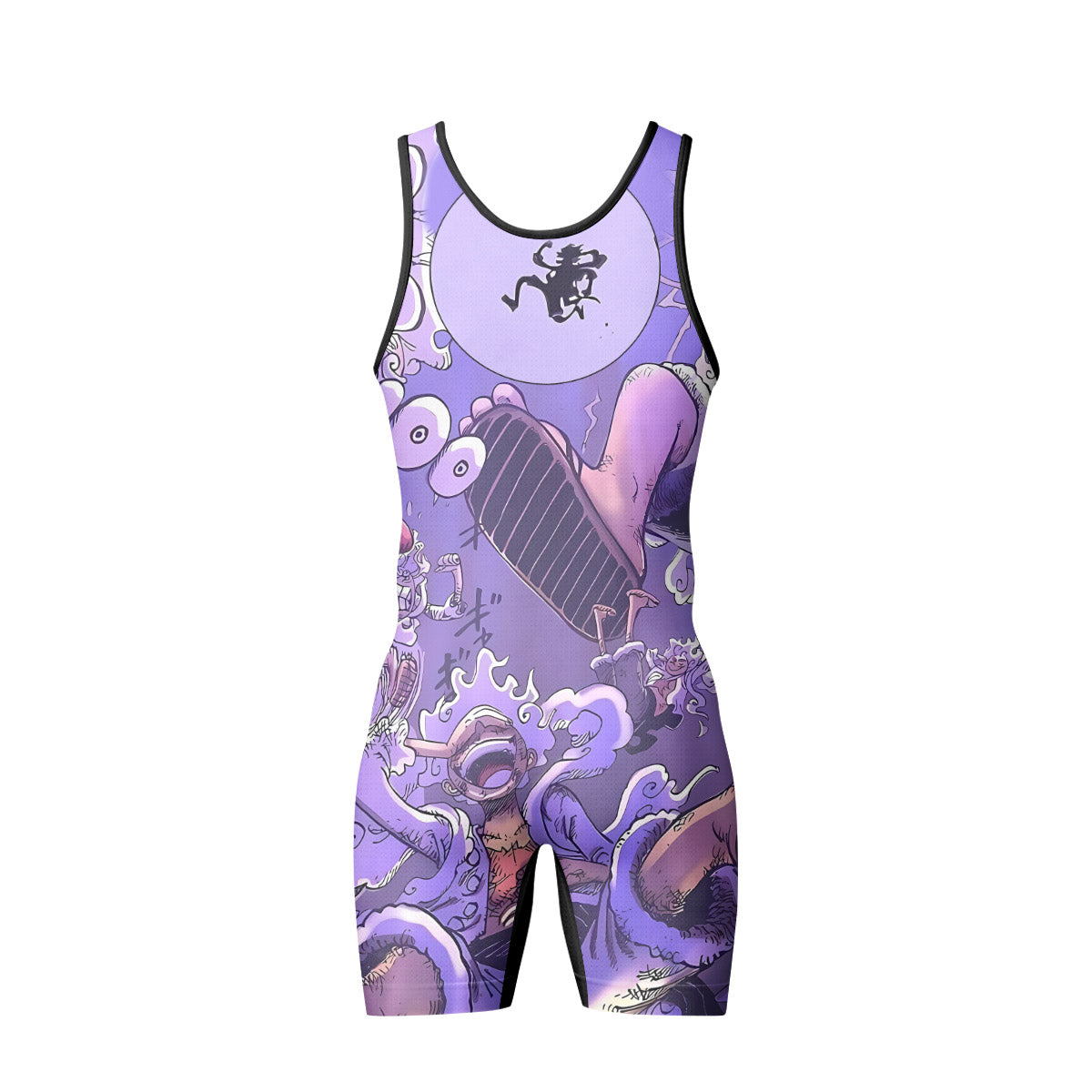 One Piece Giant Luffy Gear 5 Wrestling Singlet