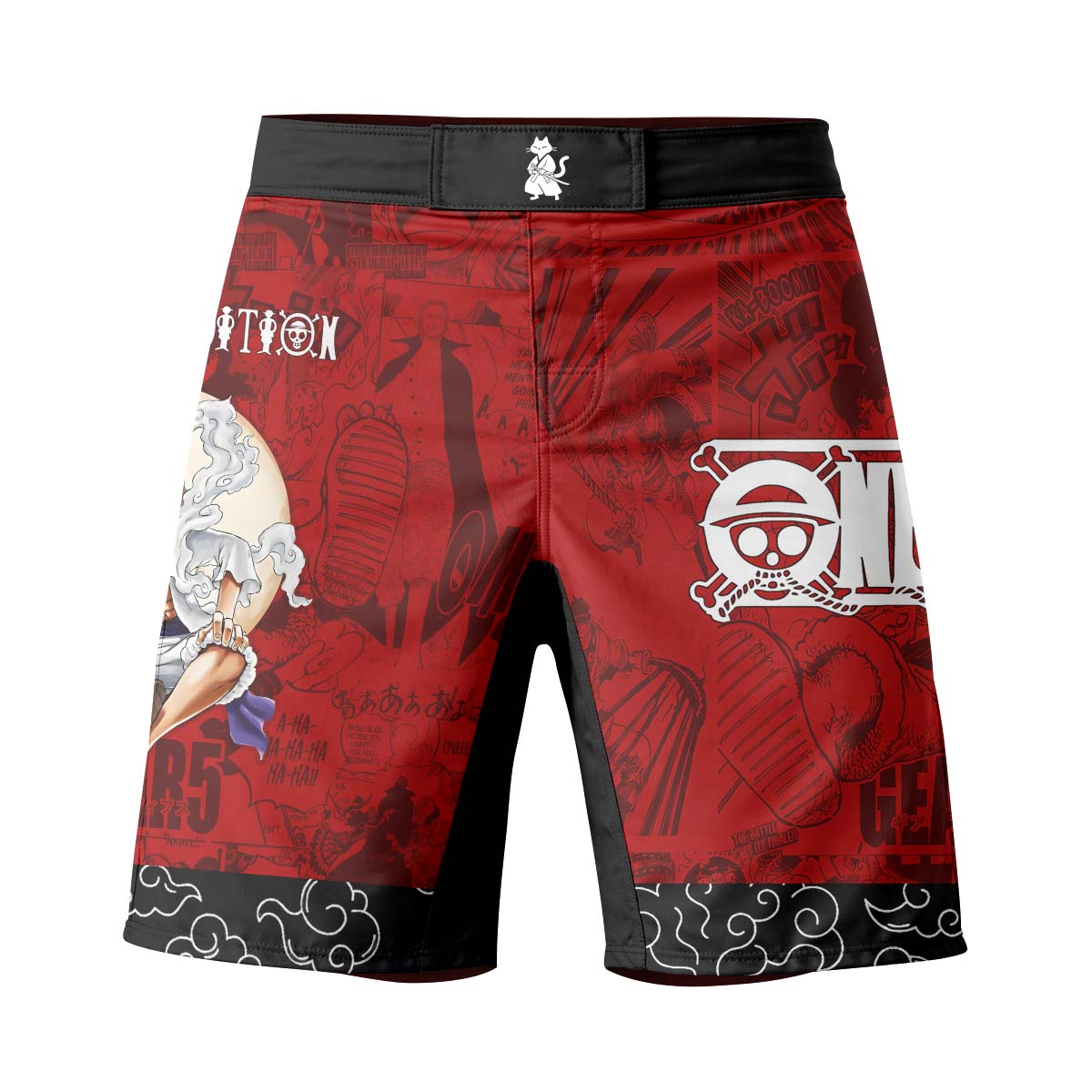 One Piece Luffy Gear 5 Fight Shorts