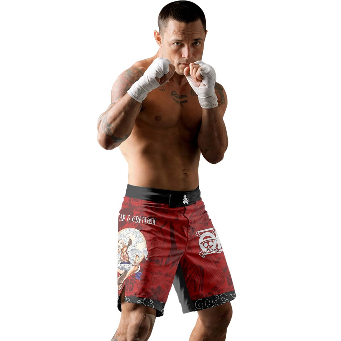 One Piece Luffy Gear 5 Fight Shorts