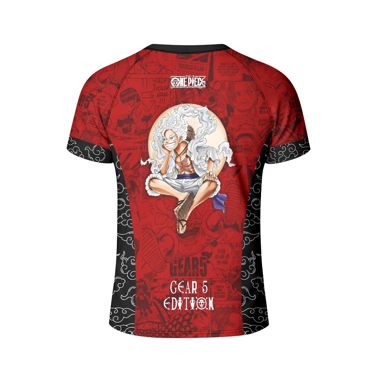 One Piece Luffy Gear 5 Kid Rash Guard