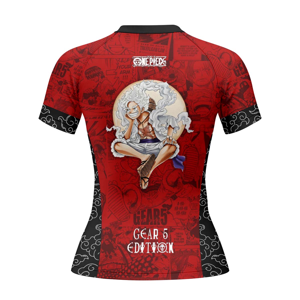 One Piece Luffy Gear 5 Rash Guard