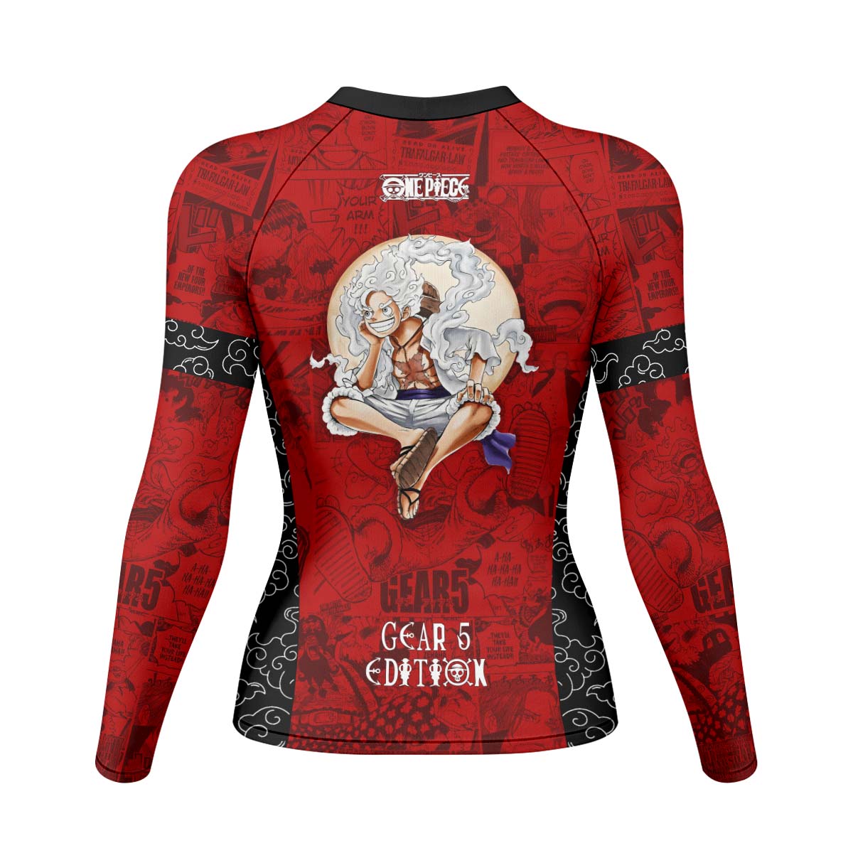 One Piece Luffy Gear 5 Rash Guard