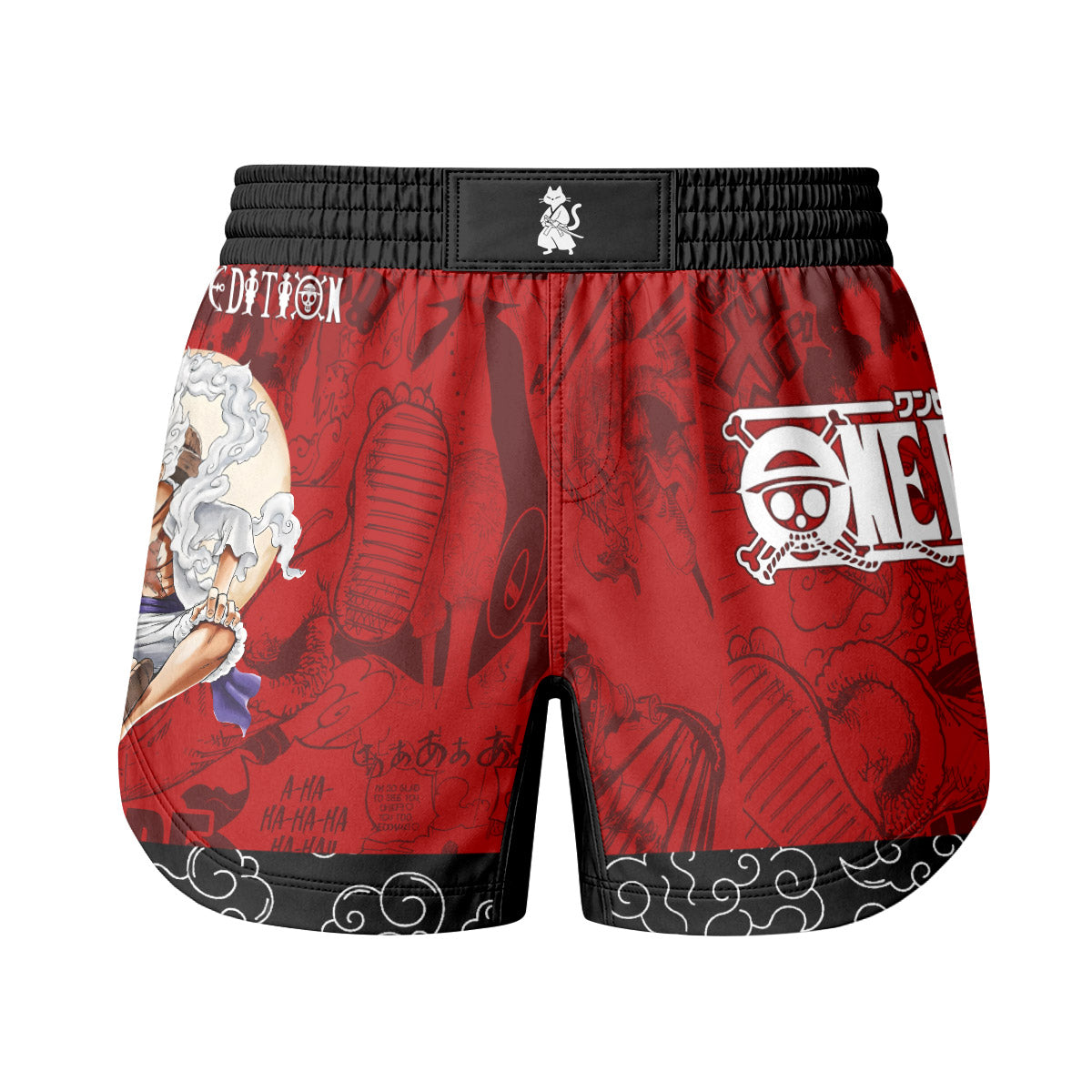 One Piece Luffy Gear 5 Grappling Shorts