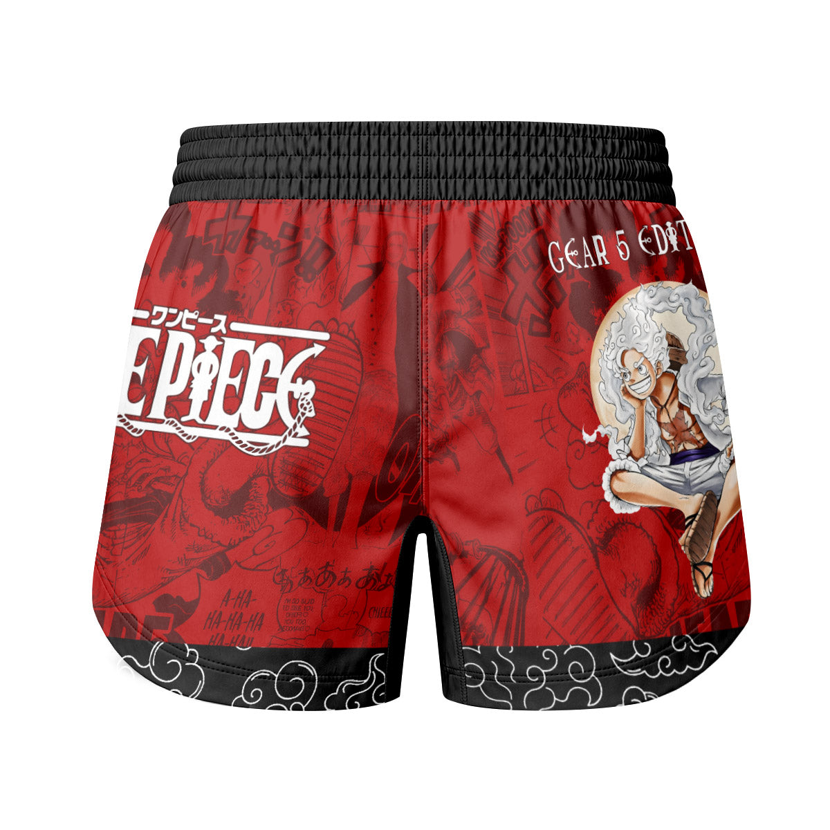 One Piece Luffy Gear 5 Grappling Shorts