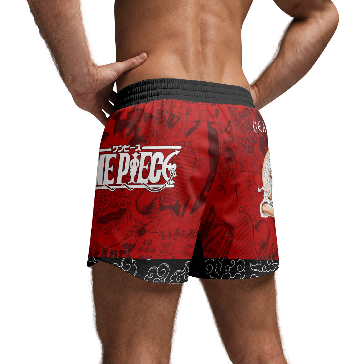 One Piece Luffy Gear 5 Grappling Shorts