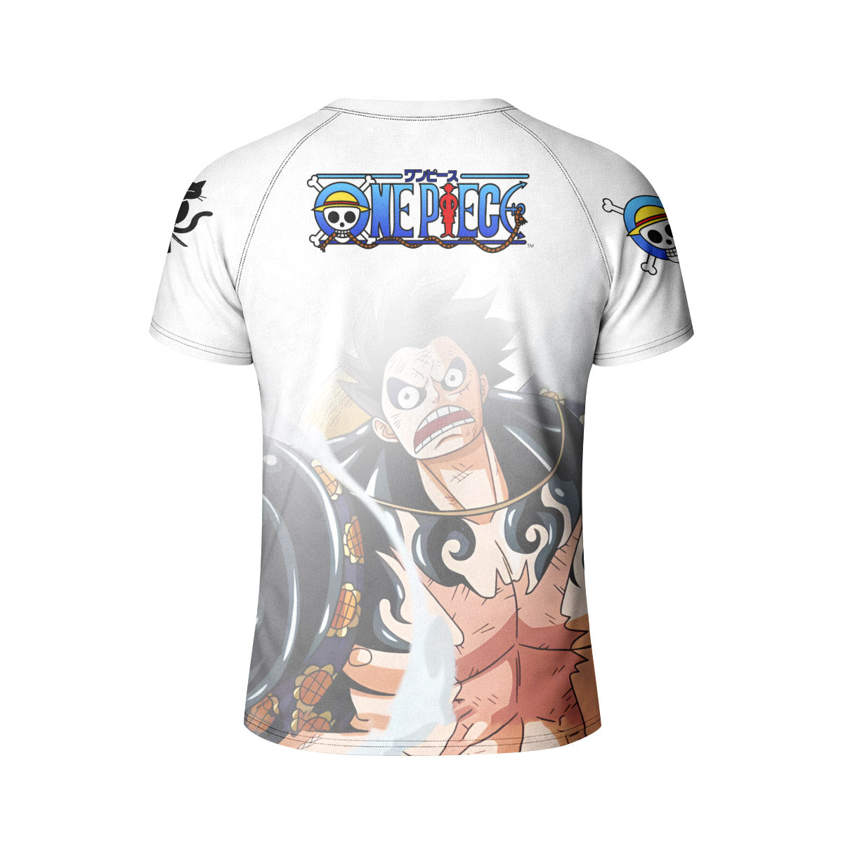 One Piece Luffy Gear Fourth Kid Rash Guard