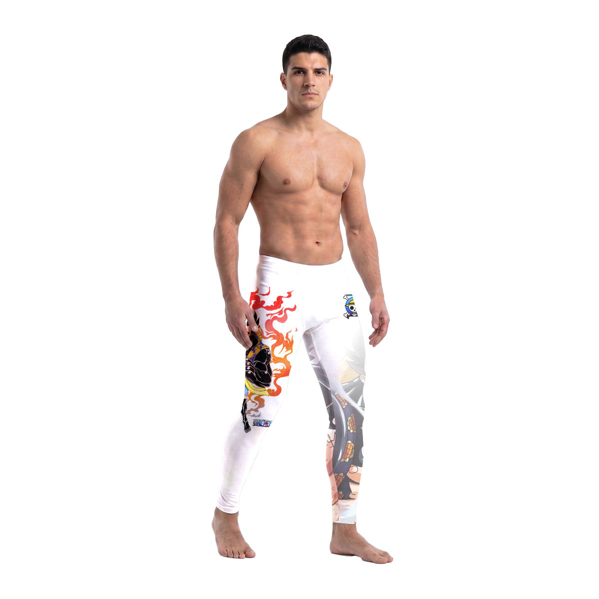  One Piece Luffy Gear Fourth Men's Compression Leggings