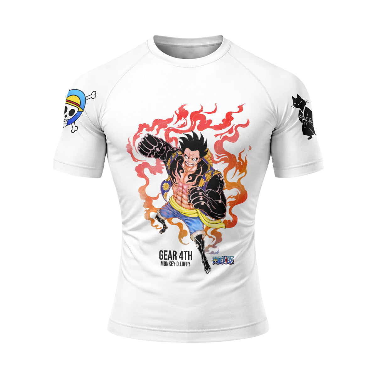 One Piece Luffy Gear Fourth Rash Guard