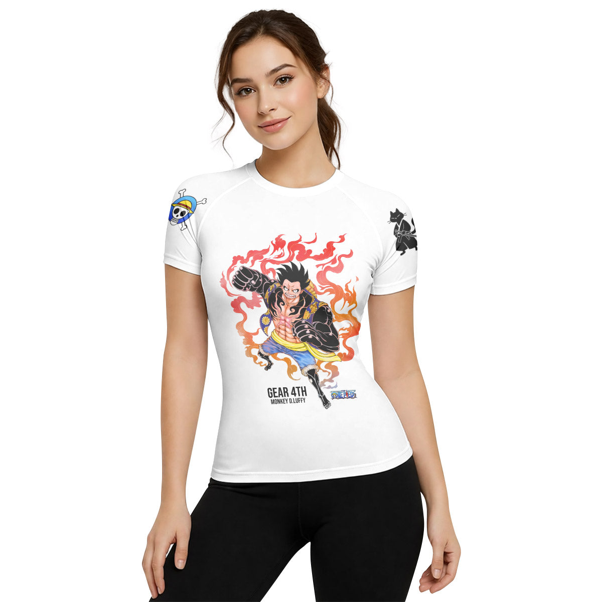 One Piece Luffy Gear Fourth Rash Guard