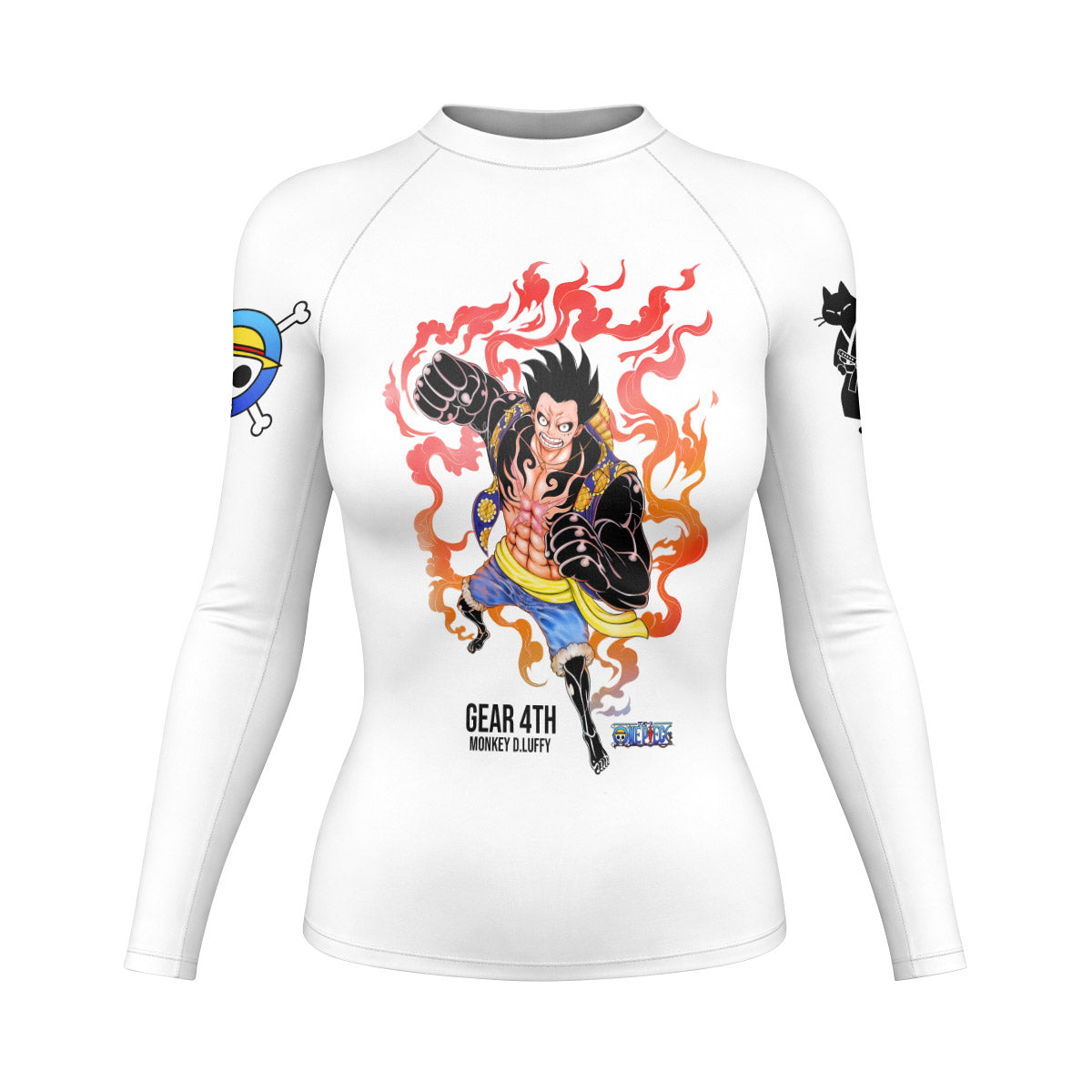 One Piece Luffy Gear Fourth Rash Guard
