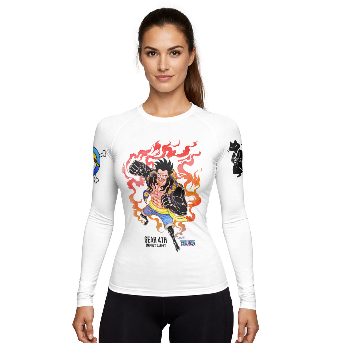 One Piece Luffy Gear Fourth Rash Guard