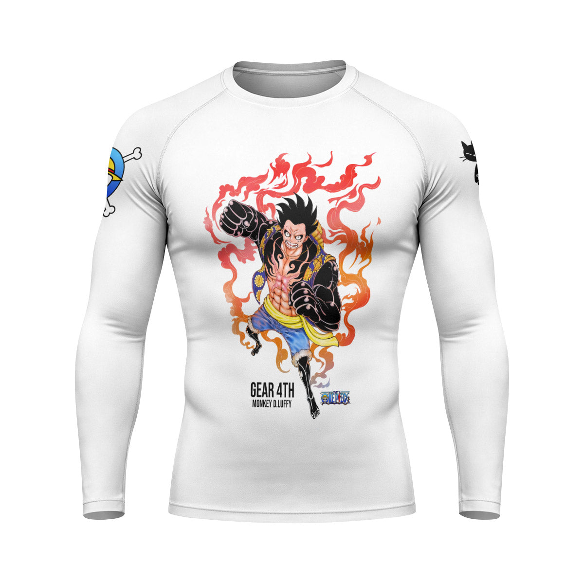 One Piece Luffy Gear Fourth Rash Guard