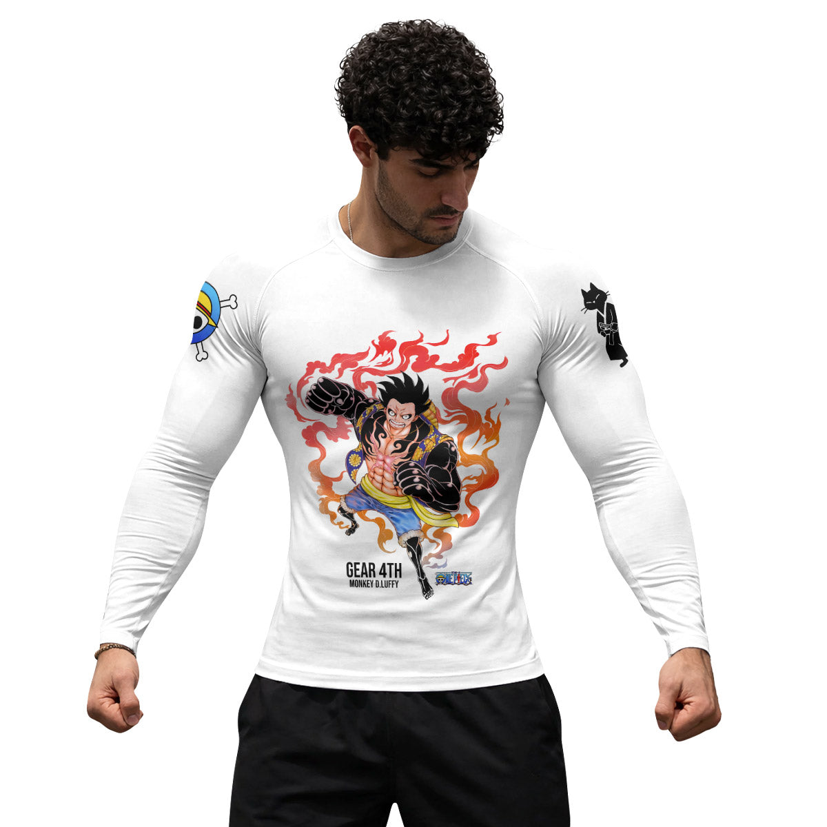 One Piece Luffy Gear Fourth Rash Guard