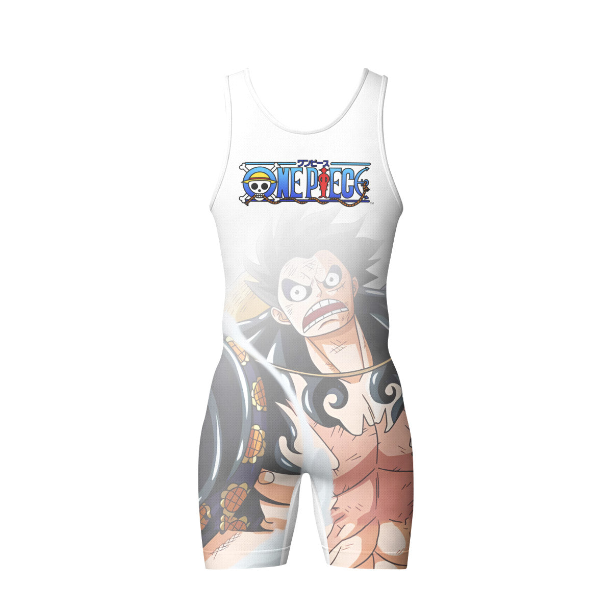 One Piece Luffy Gear Fourth Wrestling Singlet