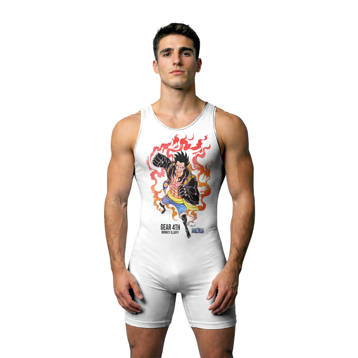 One Piece Luffy Gear Fourth Wrestling Singlet