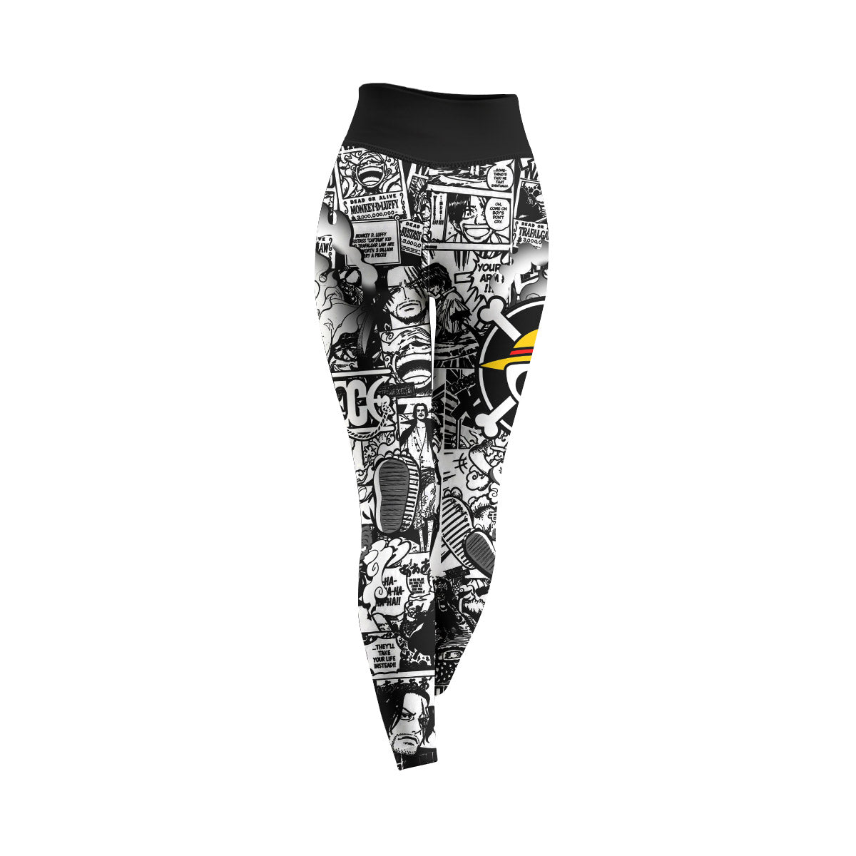  One Piece Manga Black Women's Leggings