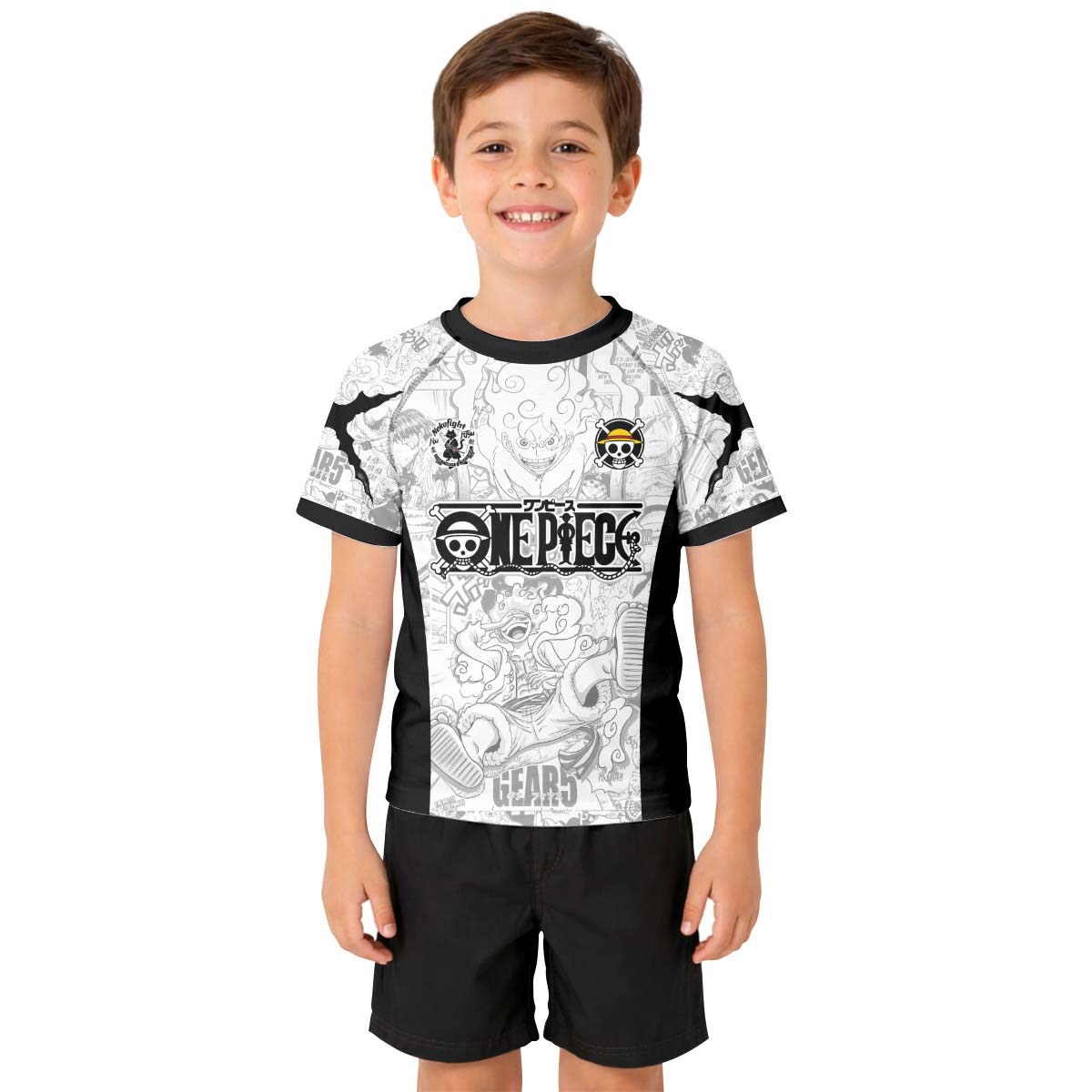 One Piece Manga Kid Rash Guard