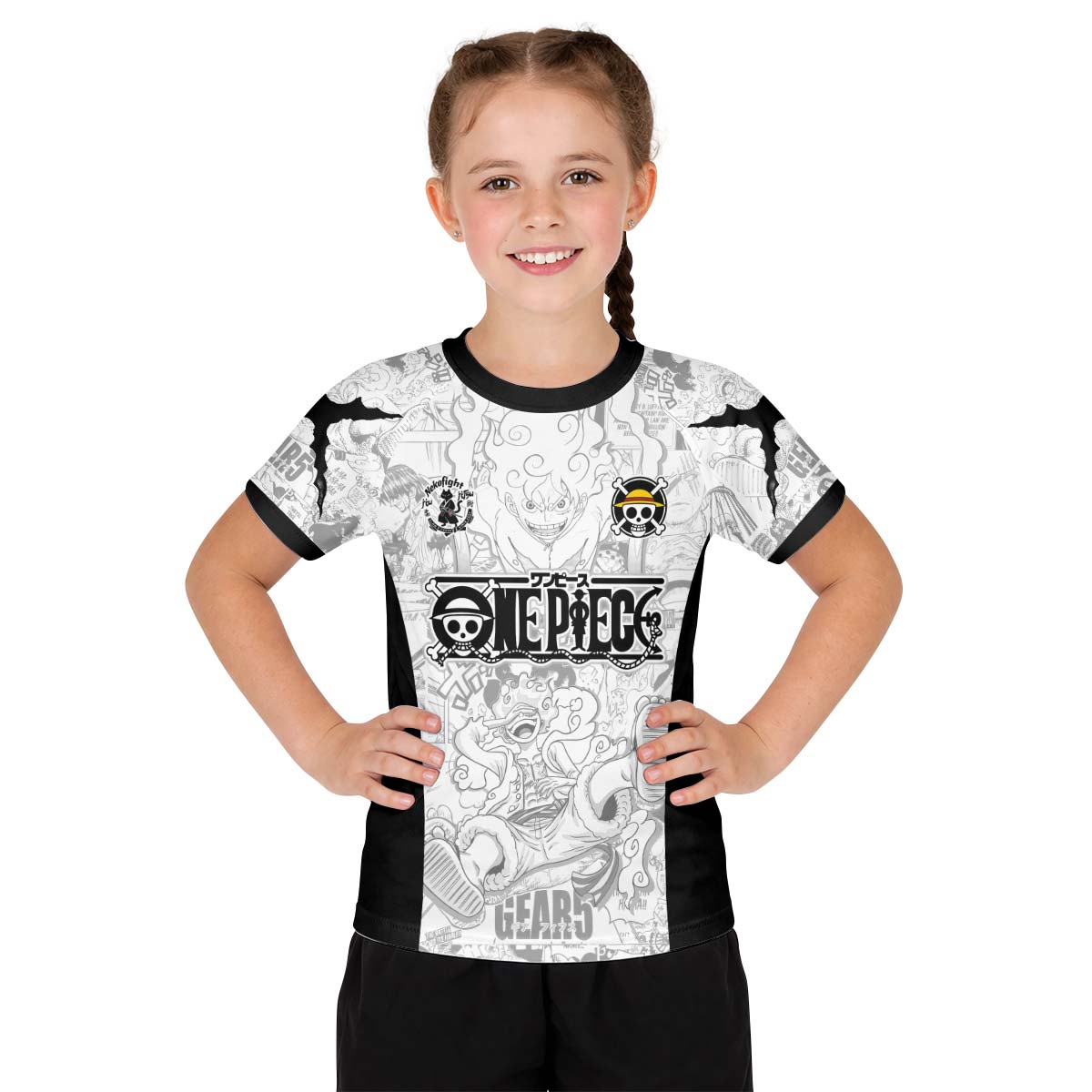 One Piece Manga Kid Rash Guard