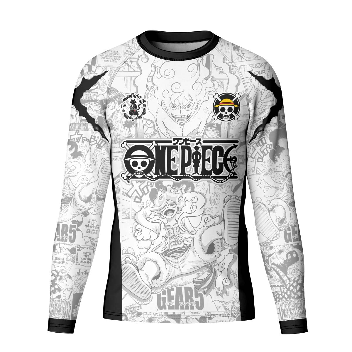 One Piece Manga Kid Rash Guard