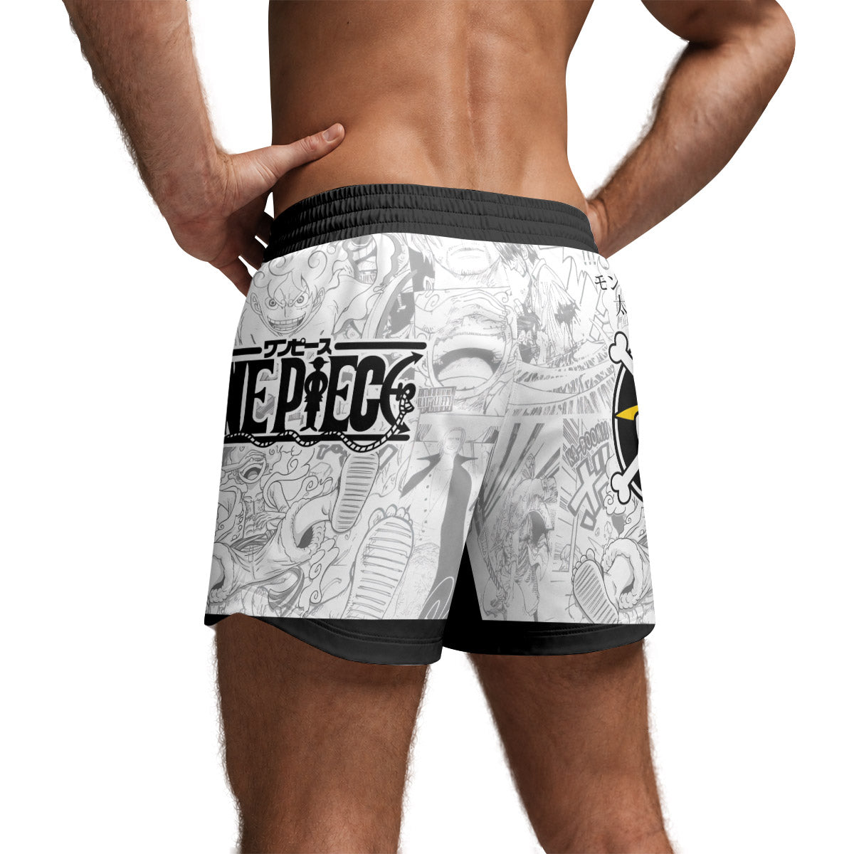 One Piece Manga Grappling Shorts