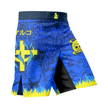 One Piece Marco Phoenix Fight Shorts