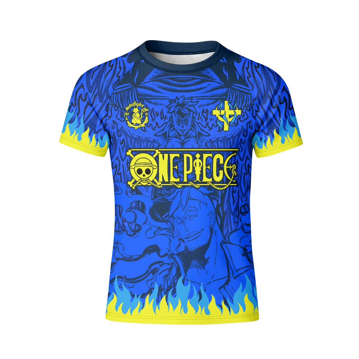 One Piece Marco Phoenix Kid Rash Guard