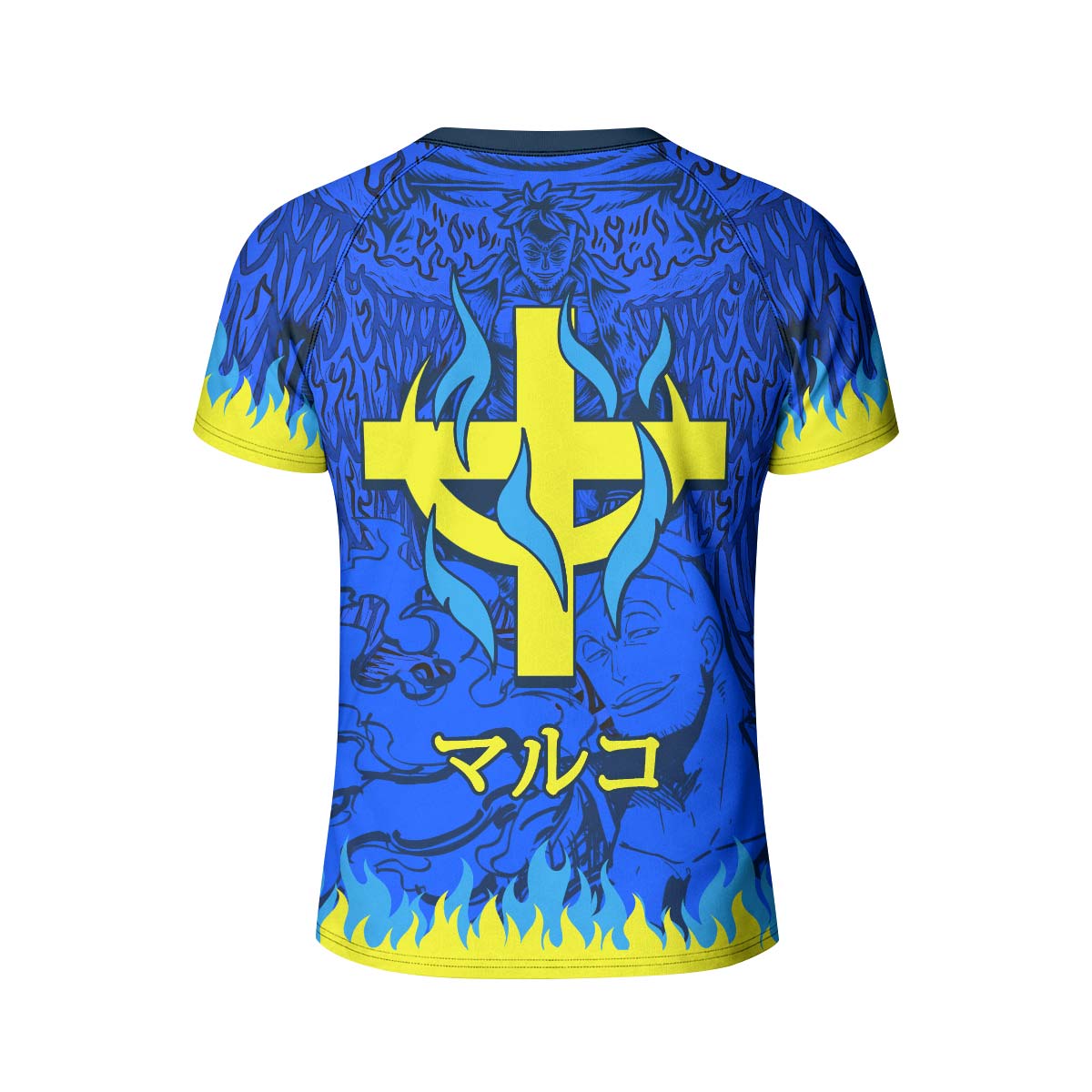 One Piece Marco Phoenix Kid Rash Guard