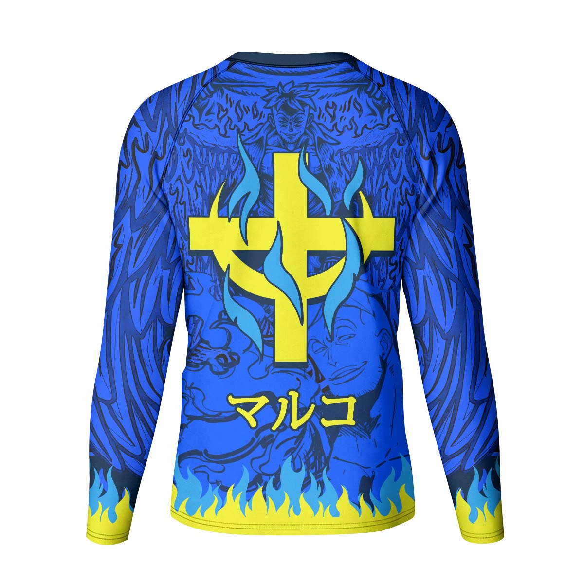 One Piece Marco Phoenix Kid Rash Guard