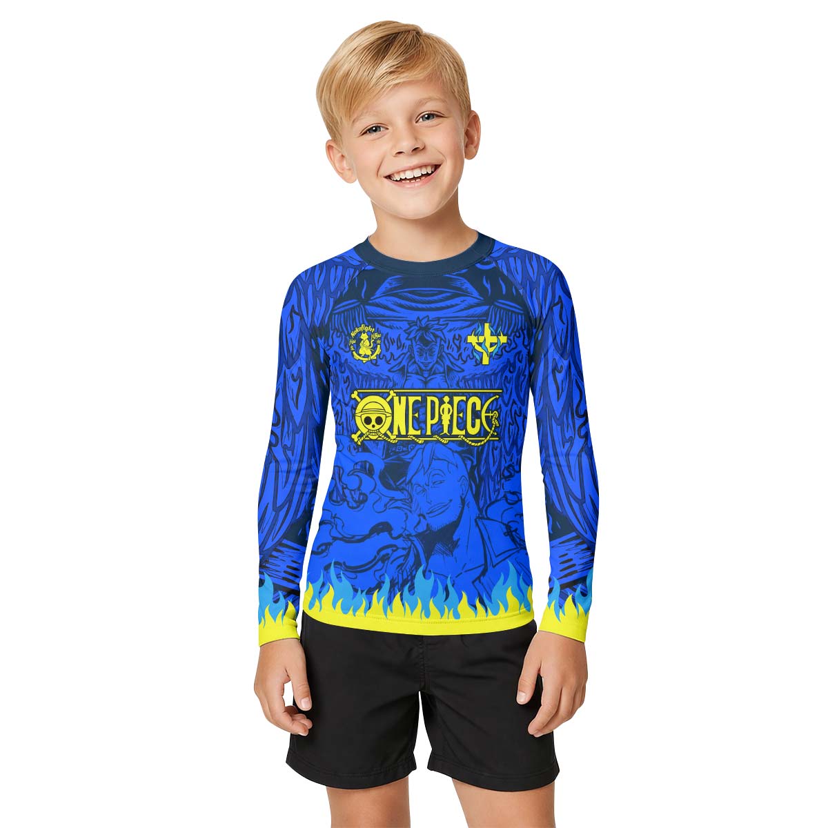 One Piece Marco Phoenix Kid Rash Guard