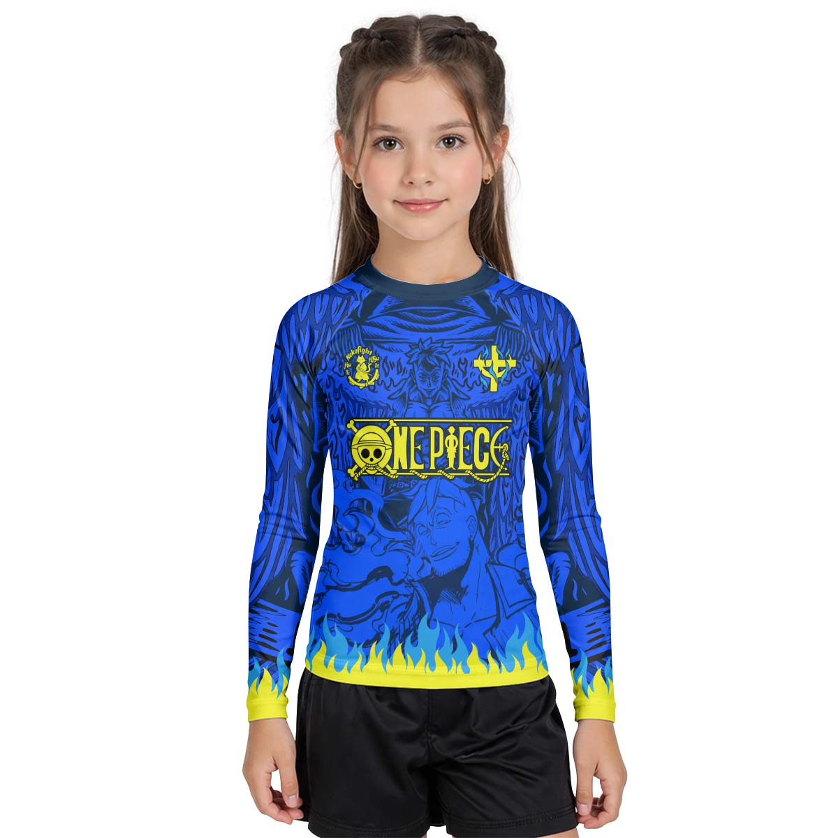 One Piece Marco Phoenix Kid Rash Guard