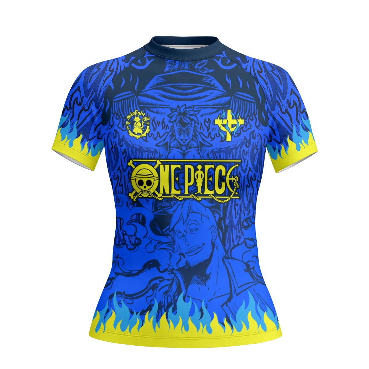 One Piece Marco Phoenix Rash Guard