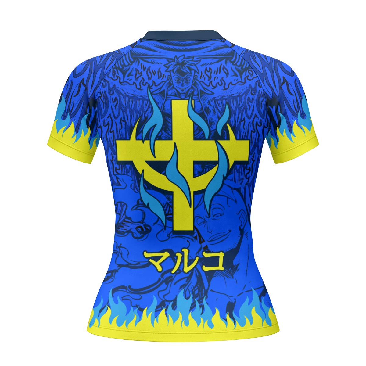 One Piece Marco Phoenix Rash Guard