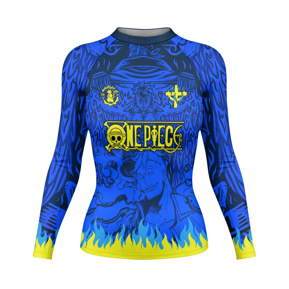 One Piece Marco Phoenix Rash Guard