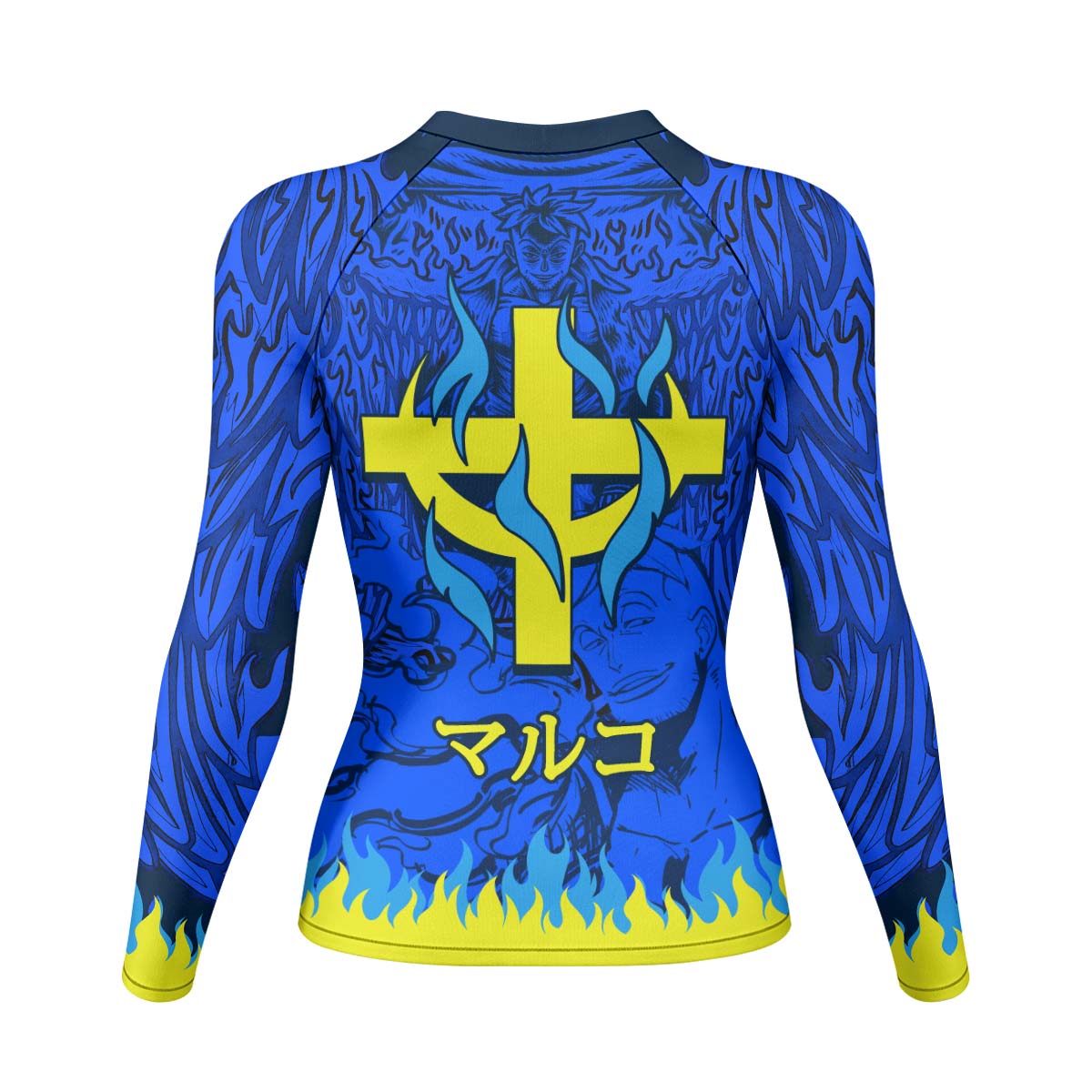 One Piece Marco Phoenix Rash Guard