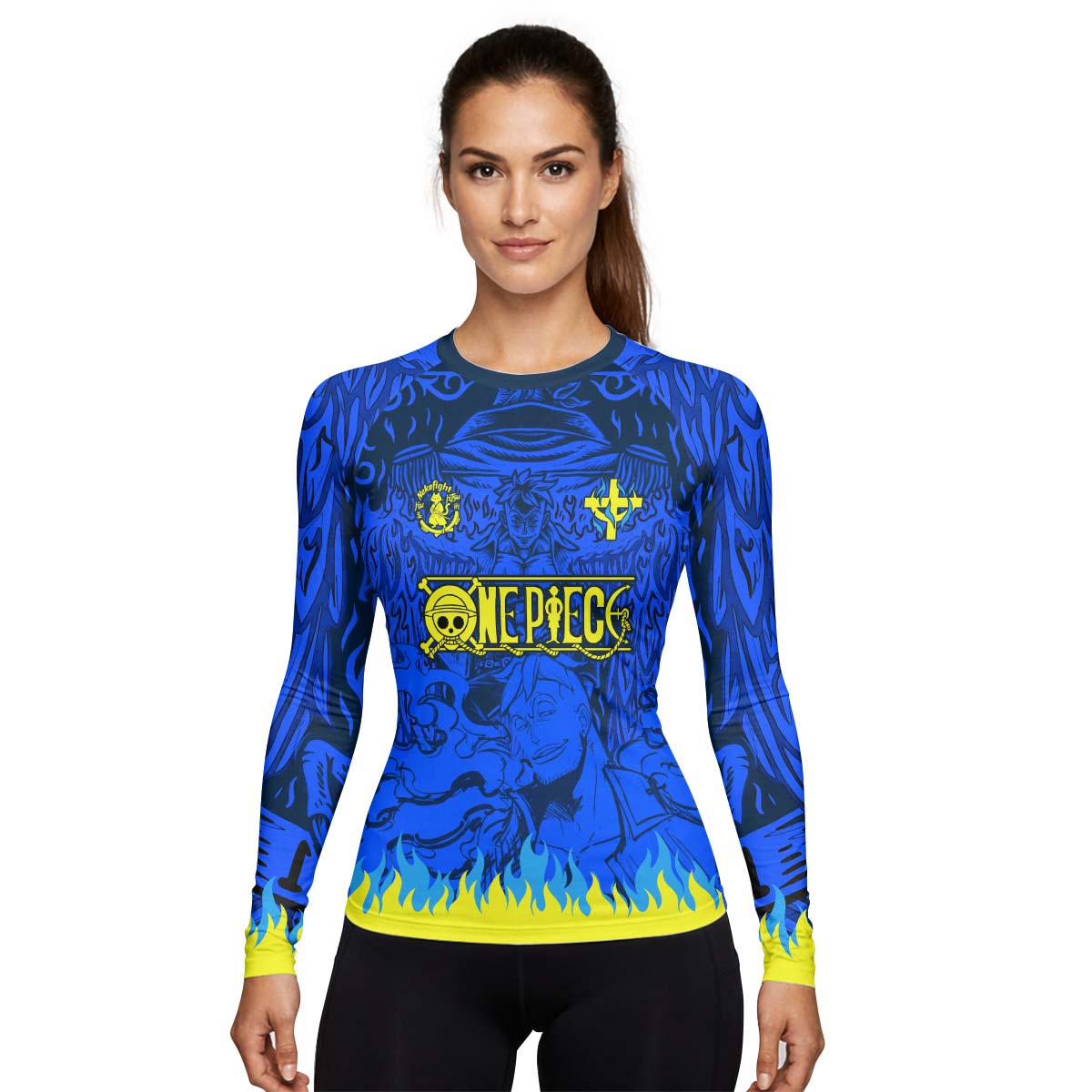 One Piece Marco Phoenix Rash Guard