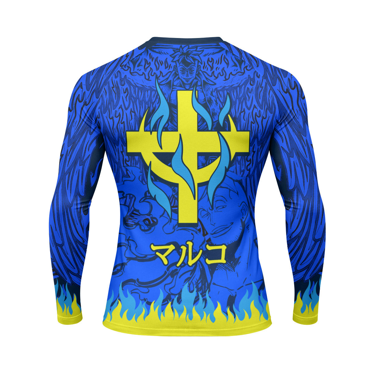 One Piece Marco Phoenix Rash Guard