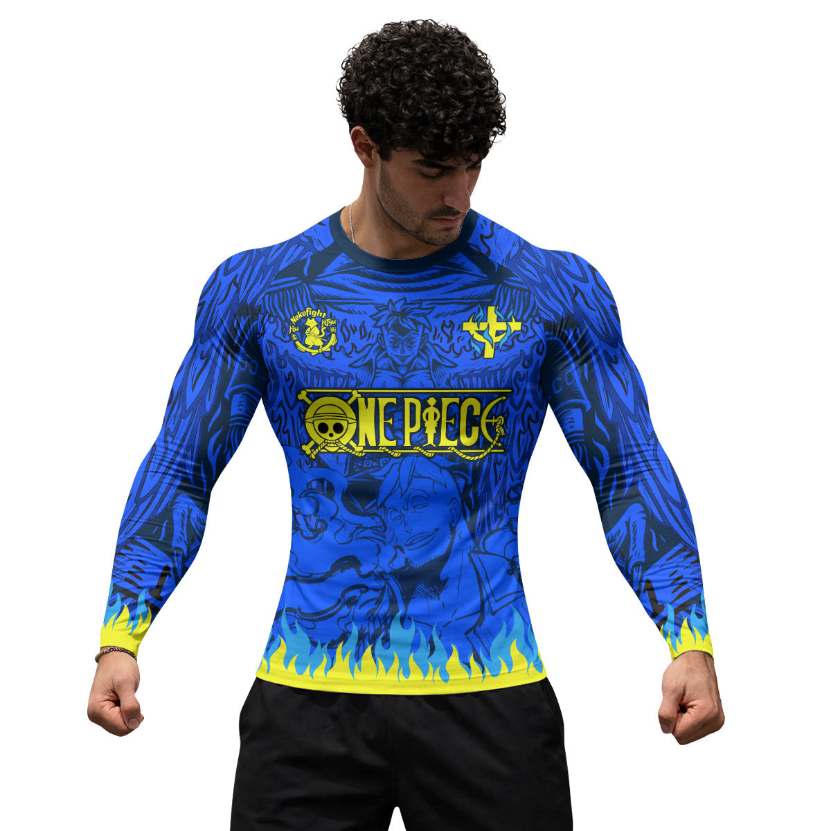 One Piece Marco Phoenix Rash Guard
