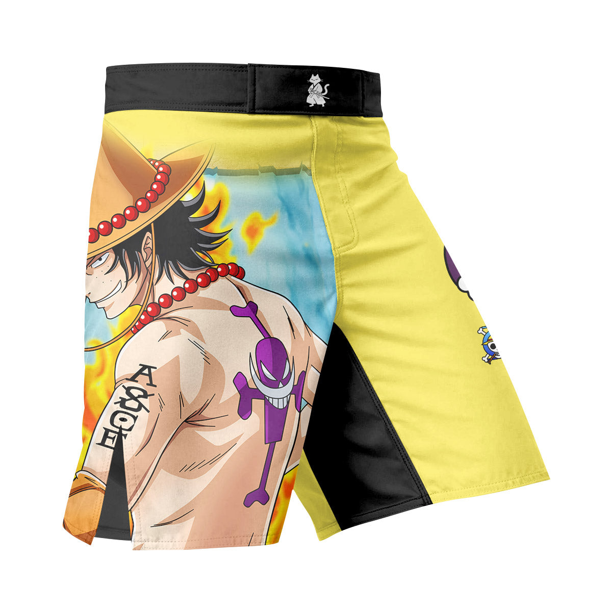One Piece Portgas D Ace Fight Shorts