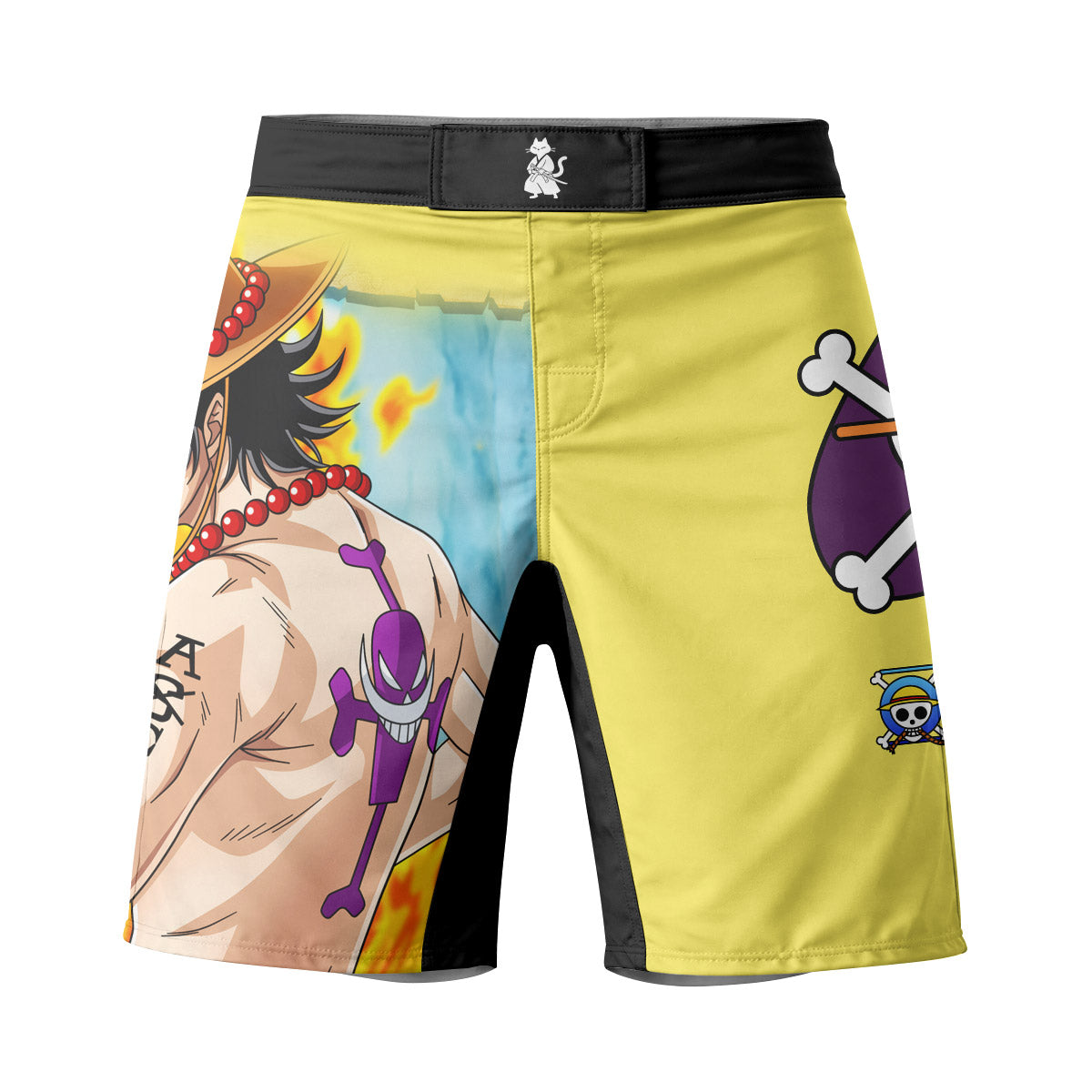 One Piece Portgas D Ace Fight Shorts