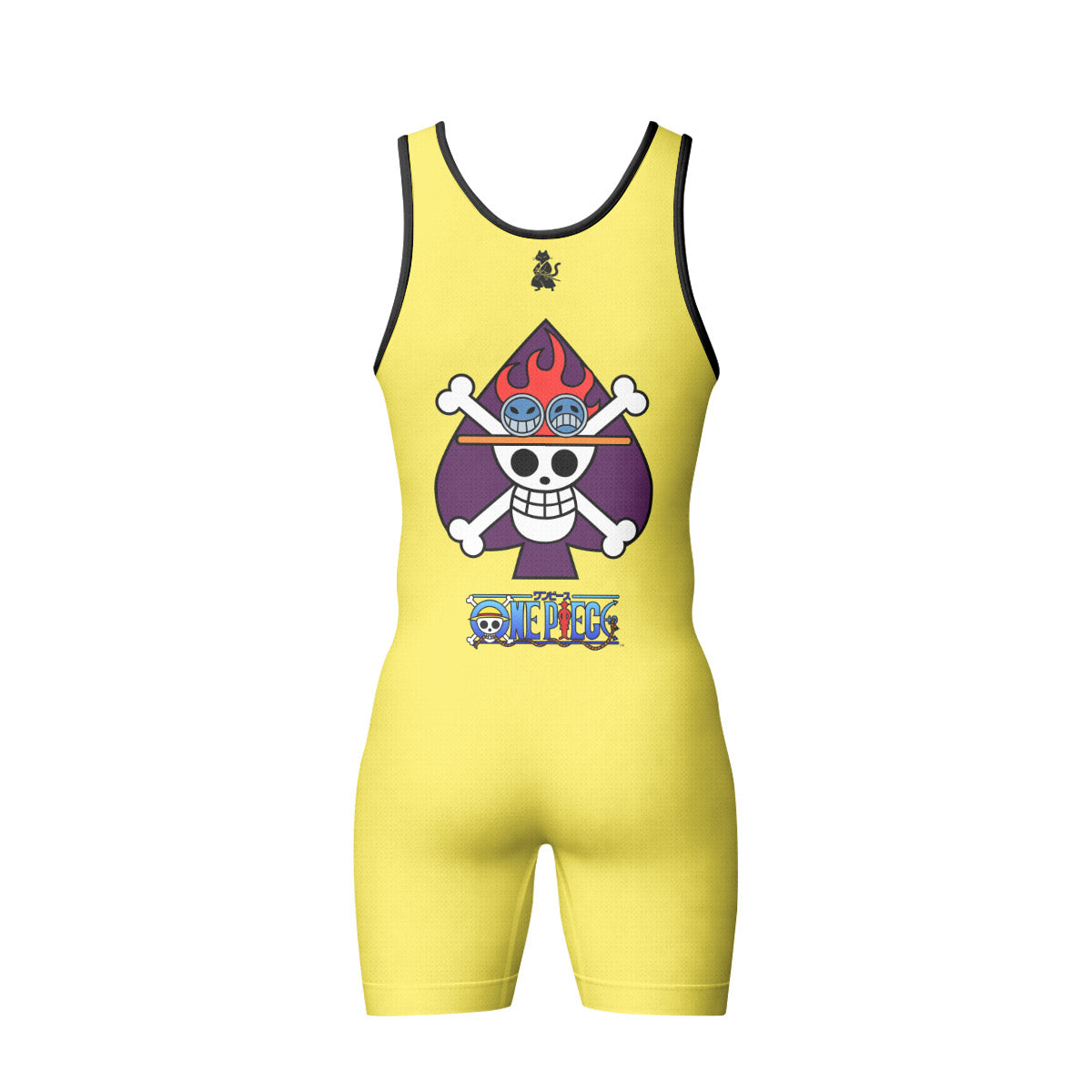 One Piece Portgas D Ace Wrestling Singlet