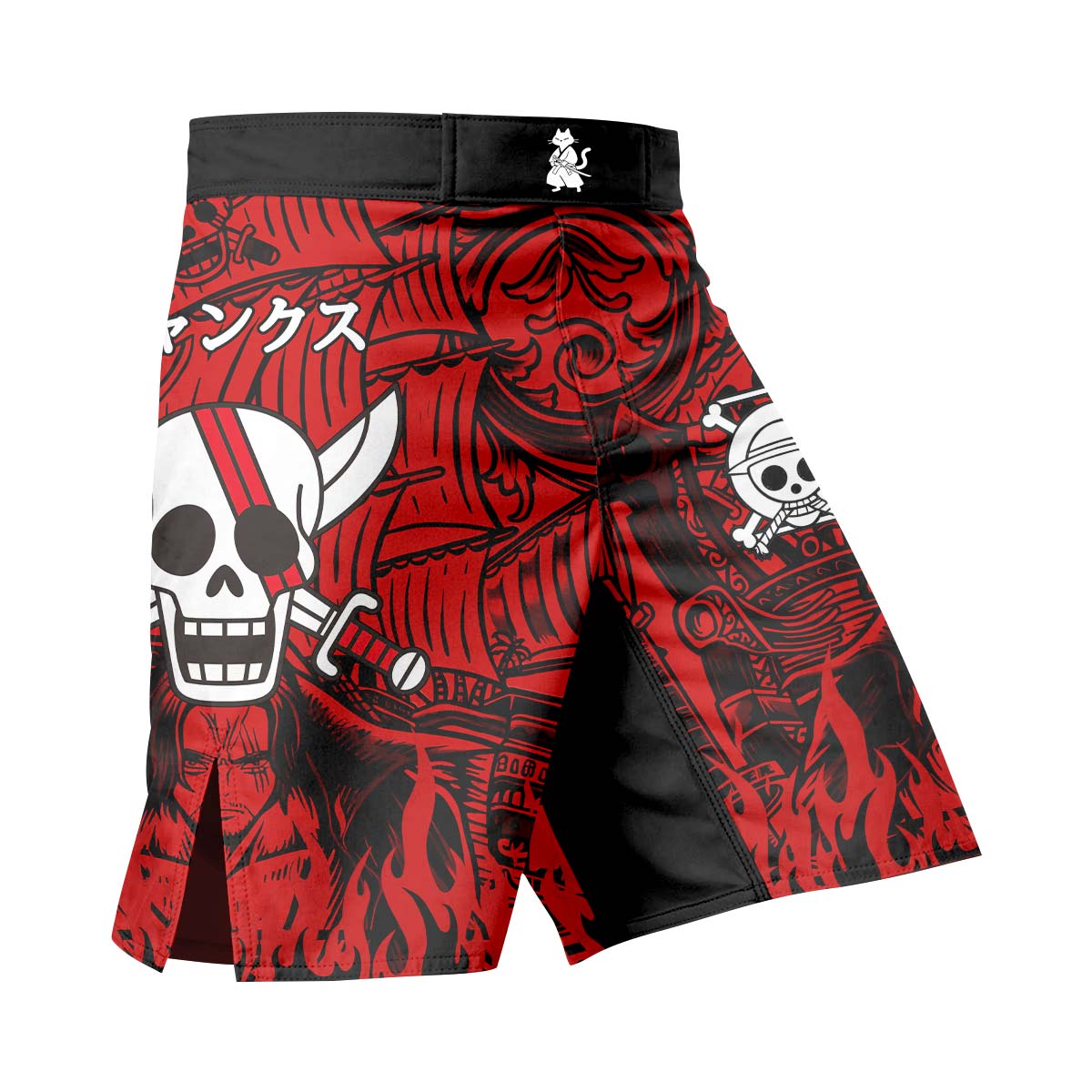 One Piece Red Haired Shanks Fight Shorts