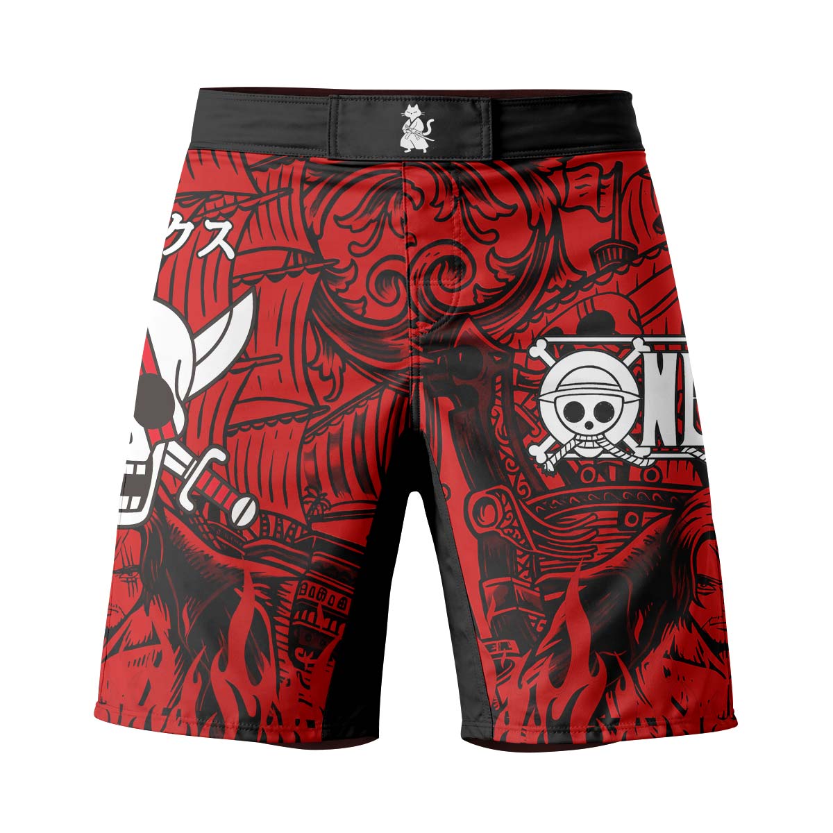 One Piece Red Haired Shanks Fight Shorts