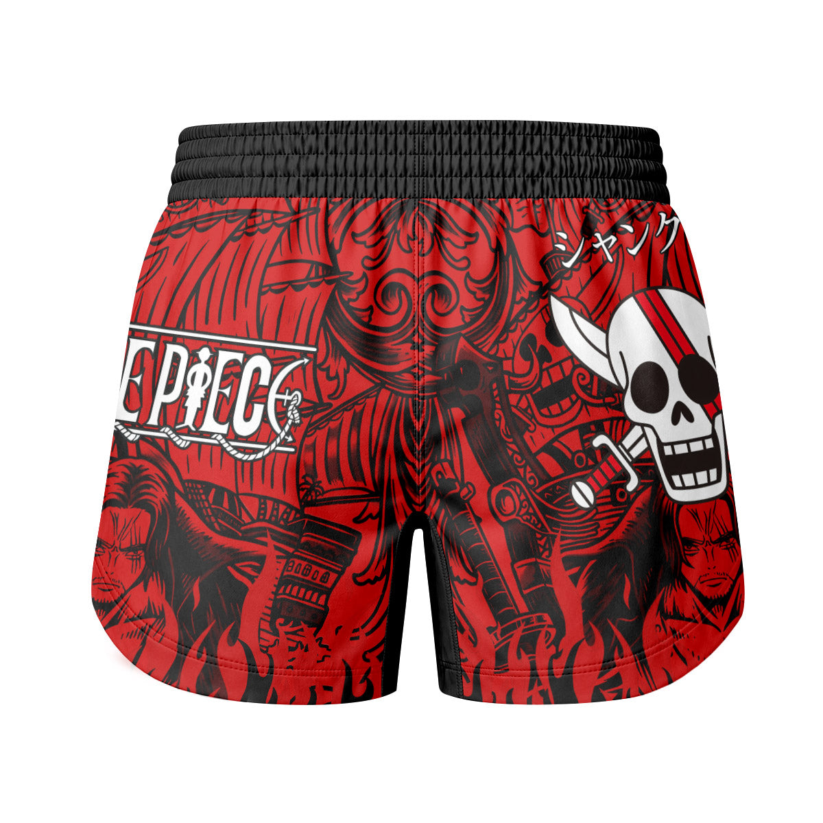 One Piece Red Haired Shanks Grappling Shorts