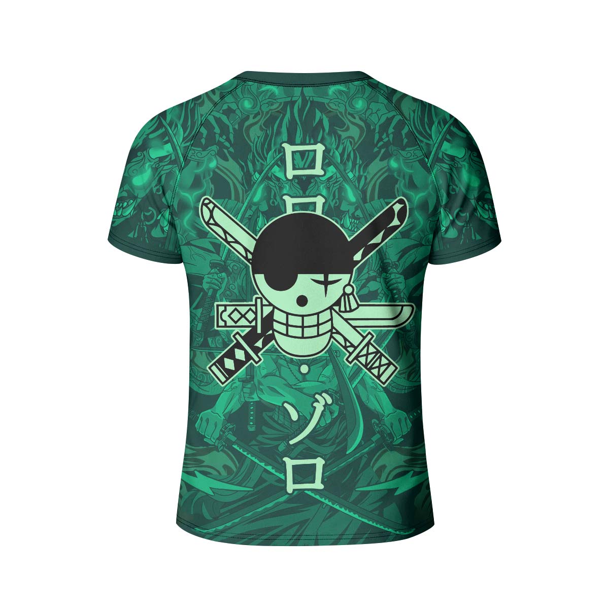 One Piece Roronoa Zoro Kid Rash Guard