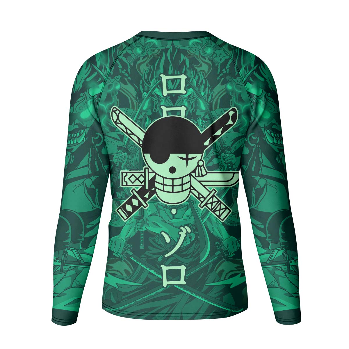 One Piece Roronoa Zoro Kid Rash Guard