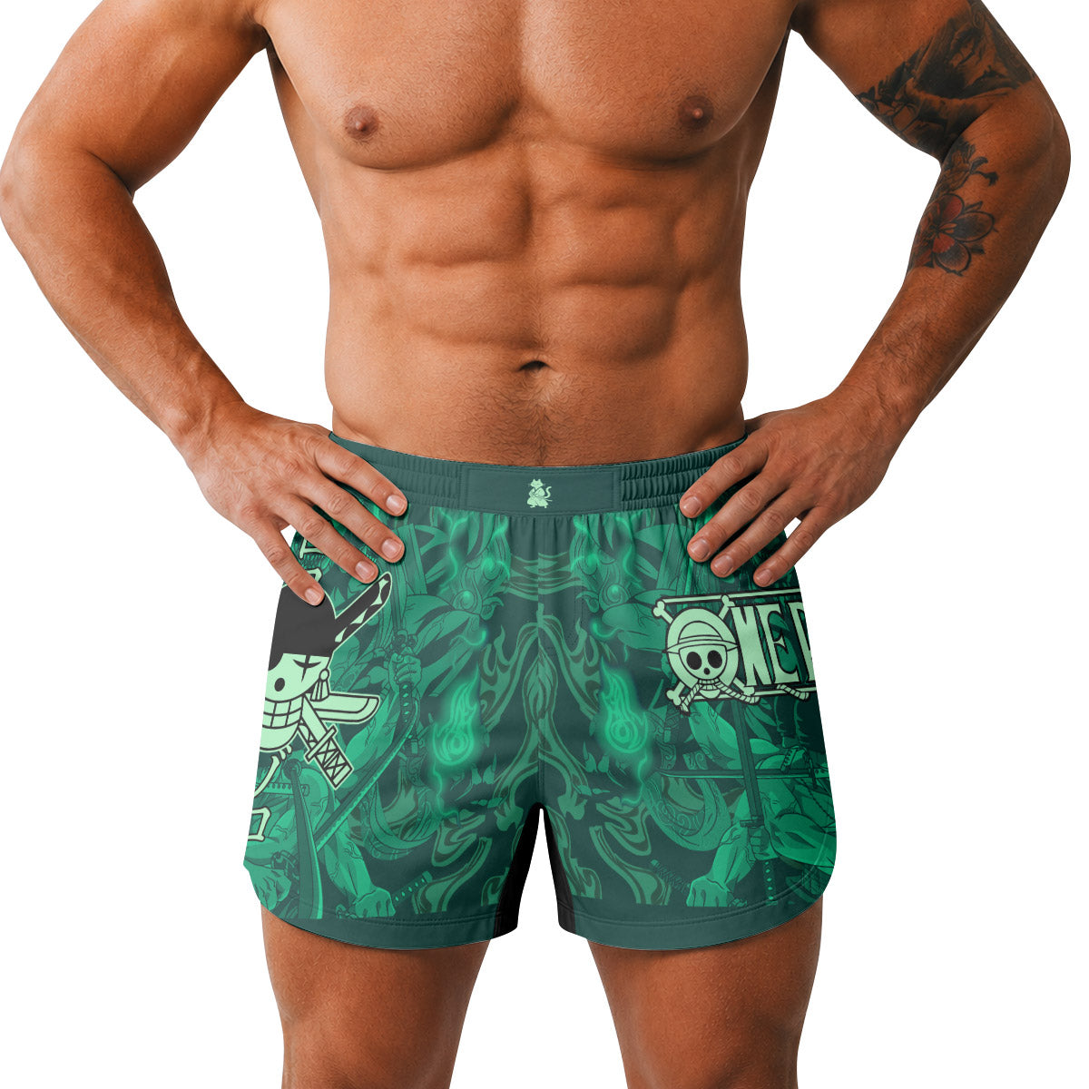 One Piece Roronoa Zoro Grappling Shorts