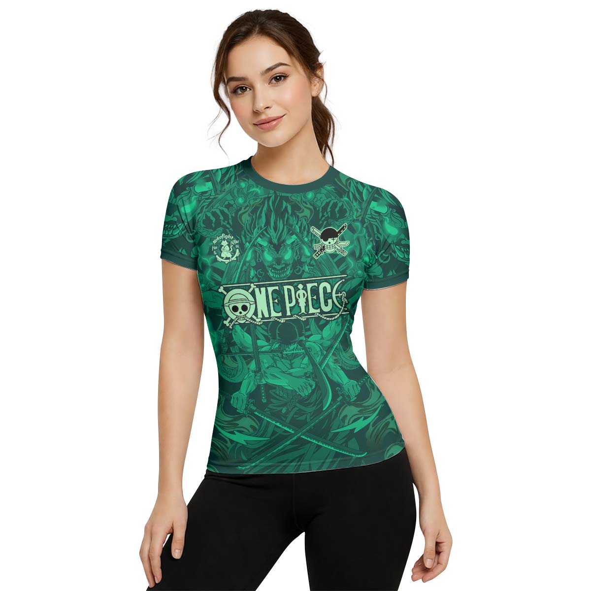 One Piece Roronoa Zoro Rash Guard
